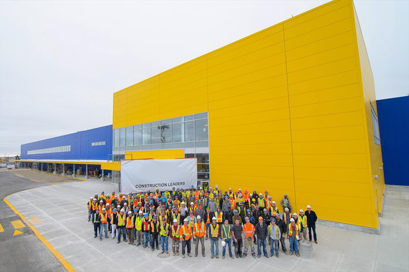 IKEA Winnipeg construction crew
