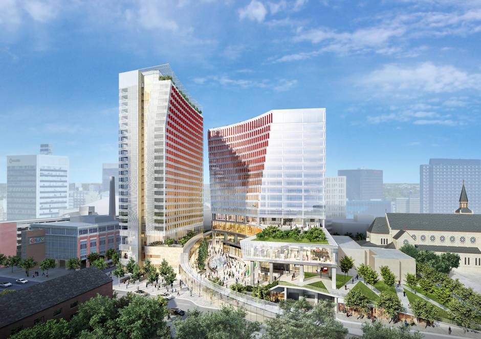 True North Square towers